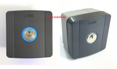 CAME Schlüsseltaster AP, (Schlüsselschalter), blaue Beleuchtung, 806SL-0010